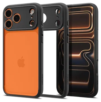Spigen Ultra Hybrid Apple iPhone 17 Pro Max Hoesje Back Cover Matte Zwart
