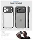 Spigen Ultra Hybrid Apple iPhone 17 Pro Max Hoesje Back Cover Matte Zwart afbeelding 6