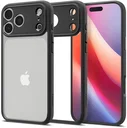 Spigen Ultra Hybrid iPhone 17 Pro Max Hoesje Back Cover Matte Zwart