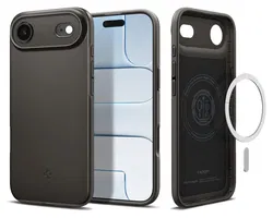 Spigen Thin Fit MagFit iPhone Air Hoesje MagSafe Back Cover Gunmetal afbeelding