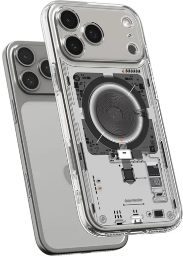 Spigen Ultra Hybrid MagFit iPhone 17 Pro Hoesje MagSafe Zero One Titanium afbeelding 7
