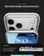 Spigen Ultra Hybrid MagFit iPhone 17 Pro Hoesje MagSafe Zero One Titanium afbeelding 4