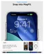 Spigen Ultra Hybrid MagFit iPhone 17 Pro Hoesje MagSafe Transparant Graphite afbeelding 5