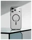 Spigen Ultra Hybrid MagFit iPhone 17 Pro Hoesje MagSafe Transparant Graphite afbeelding 7
