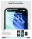 Spigen Rugged Armor MagFit iPhone 17 Hoesje MagSafe Matte Zwart afbeelding 6