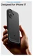 Spigen Rugged Armor MagFit iPhone 17 Hoesje MagSafe Matte Zwart afbeelding 2