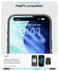 Spigen Rugged Armor MagFit Apple iPhone 17 Pro Hoesje MagSafe Grijs afbeelding 6