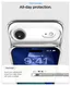 Spigen Ultra Hybrid MagFit iPhone Air Hoesje MagSafe Transparant Graphite afbeelding 4