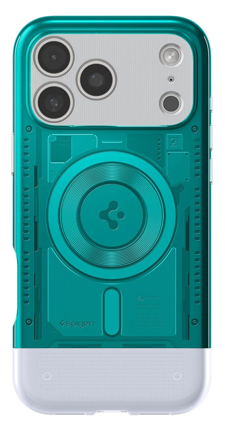 Spigen Classic C1 MagFit iPhone 17 Pro Hoesje MagSafe Blauw afbeelding 9