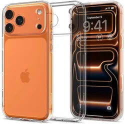 Spigen Ultra Hybrid Apple iPhone 17 Pro Hoesje Back Cover Transparant afbeelding