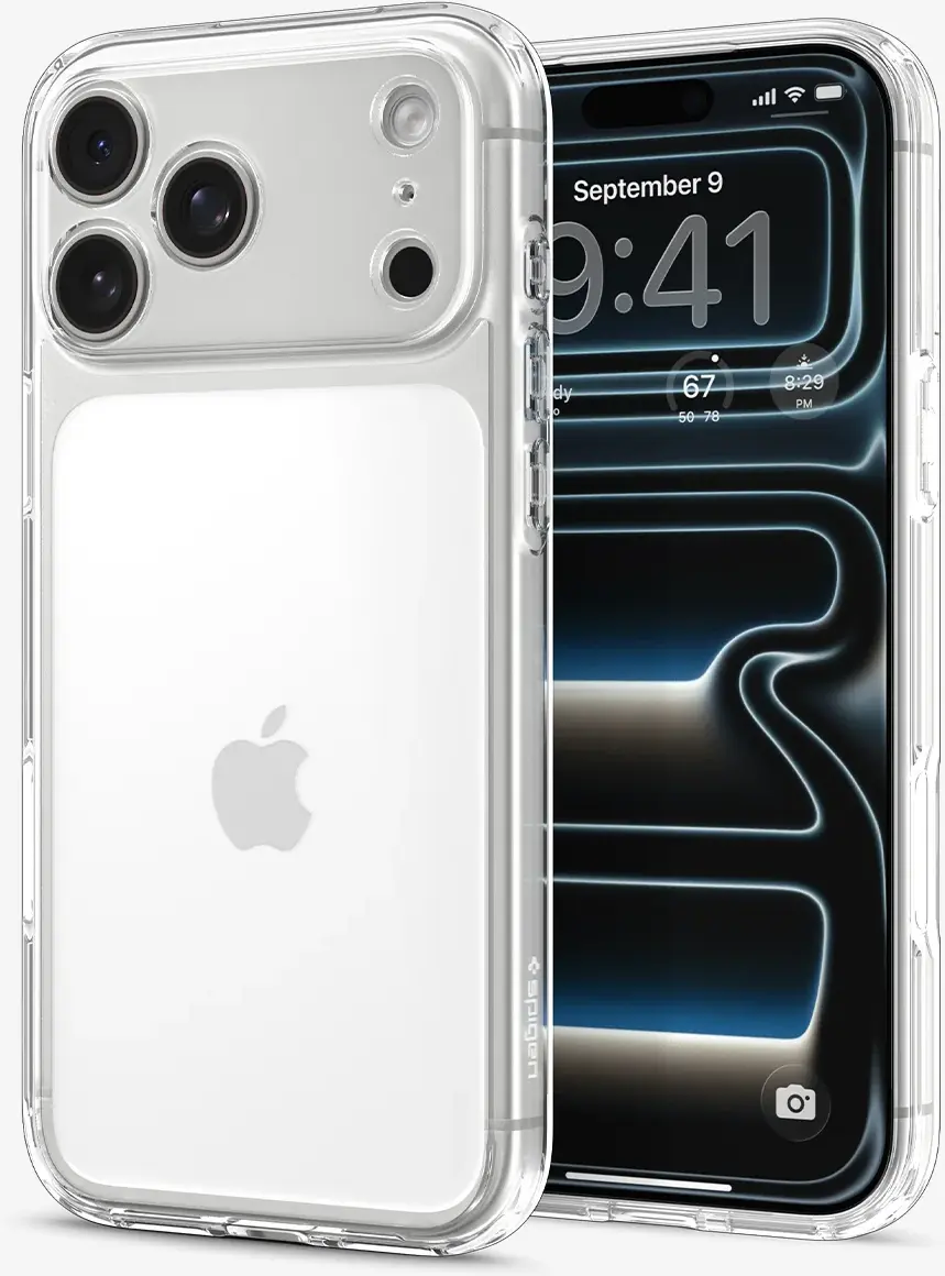 Spigen Ultra Hybrid Apple iPhone 17 Pro Hoesje Back Cover Transparant afbeelding 1