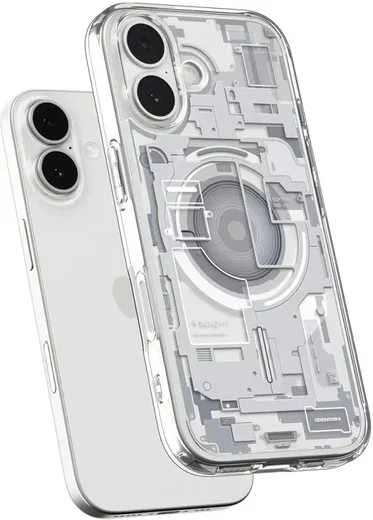 Spigen Ultra Hybrid MagFit Apple iPhone 17 Hoesje MagSafe Zero One Wit afbeelding 4