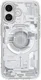 Spigen Ultra Hybrid MagFit Apple iPhone 17 Hoesje MagSafe Zero One Wit afbeelding 2
