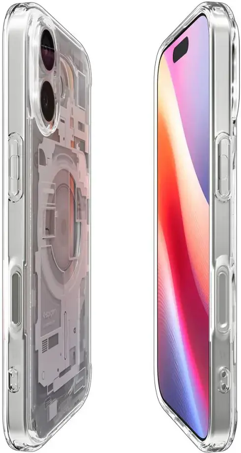 Spigen Ultra Hybrid MagFit Apple iPhone 17 Hoesje MagSafe Zero One Wit afbeelding 5