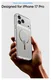 Spigen Ultra Hybrid MagFit iPhone 17 Pro Hoesje MagSafe Transparant Goud afbeelding 2