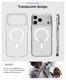 Spigen Ultra Hybrid MagFit iPhone 17 Pro Hoesje MagSafe Wit afbeelding 3