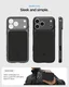 Spigen Ultra Hybrid T Apple iPhone 17 Pro Hoesje MagSafe Matte Zwart afbeelding 6