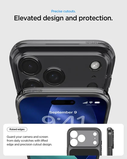 Spigen Ultra Hybrid T Apple iPhone 17 Pro Hoesje MagSafe Matte Zwart afbeelding 3