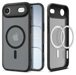 Spigen Ultra Hybrid MagFit iPhone Air Hoesje MagSafe Frost Zwart afbeelding