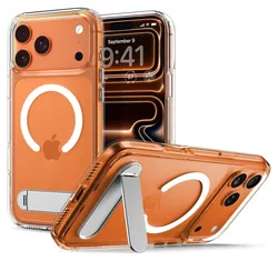 Spigen Ultra Hybrid S MagFit Apple iPhone 17 Pro Max Hoesje Transparant Wit afbeelding