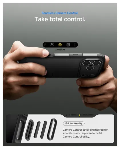 Spigen Tough Armor T iPhone 17 Pro Max Hoesje MagSafe Back Cover Zwart afbeelding 6