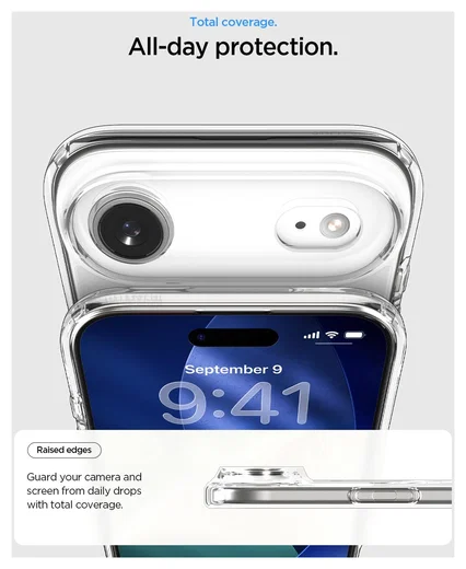 Spigen Ultra Hybrid MagFit iPhone Air Hoesje MagSafe Wit afbeelding 4