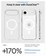 Spigen Ultra Hybrid MagFit iPhone Air Hoesje MagSafe Transparant Wit afbeelding 4