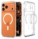 Spigen Ultra Hybrid MagFit iPhone 17 Pro Hoesje MagSafe Transparant Wit afbeelding 1