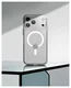Spigen Ultra Hybrid MagFit iPhone 17 Pro Hoesje MagSafe Transparant Wit afbeelding 7