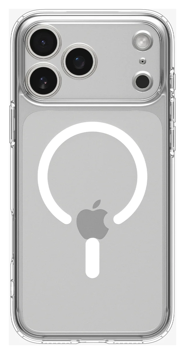 Spigen Ultra Hybrid MagFit iPhone 17 Pro Hoesje MagSafe Transparant Wit afbeelding 8
