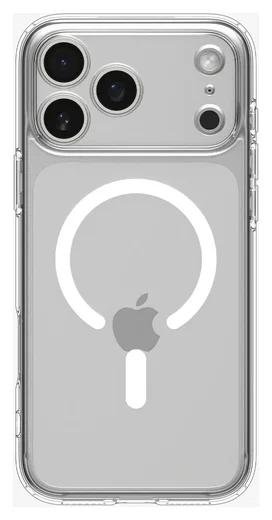 Spigen Ultra Hybrid MagFit iPhone 17 Pro Hoesje MagSafe Transparant Wit afbeelding 8