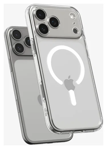 Spigen Ultra Hybrid MagFit iPhone 17 Pro Hoesje MagSafe Transparant Wit afbeelding 9