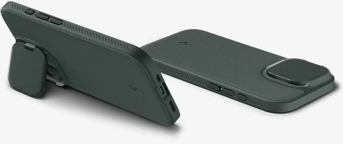 Spigen Optik Armor MagSafe Apple iPhone 17 Hoesje Camera Slider Groen afbeelding 7