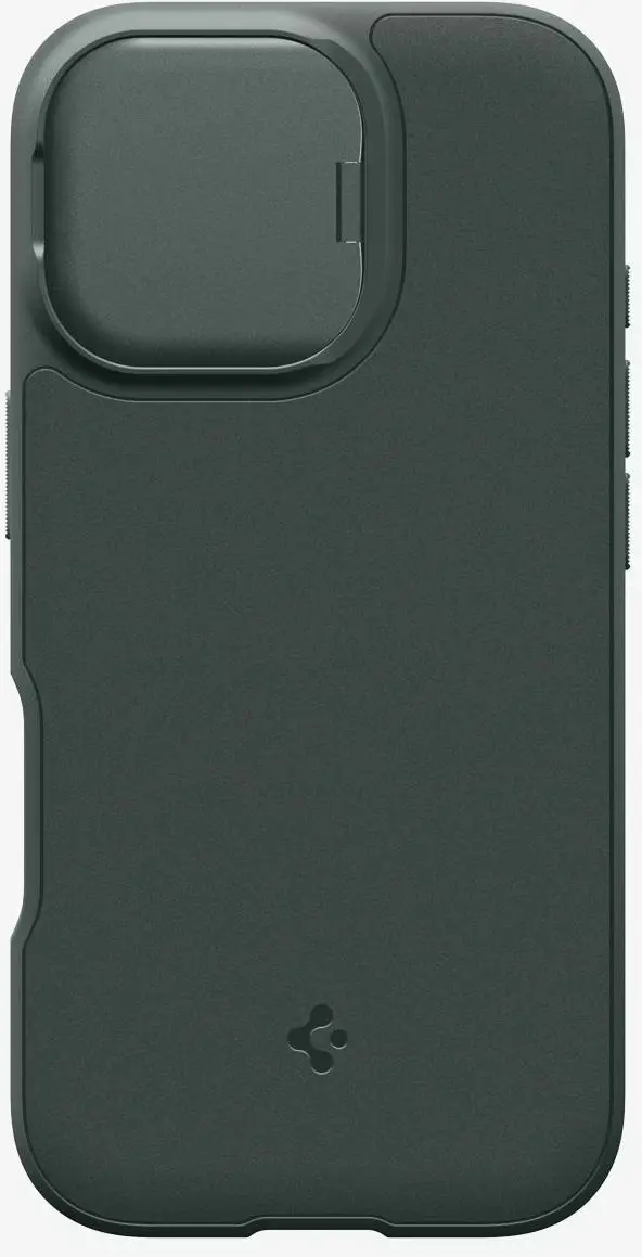 Spigen Optik Armor MagSafe Apple iPhone 17 Hoesje Camera Slider Groen afbeelding 2
