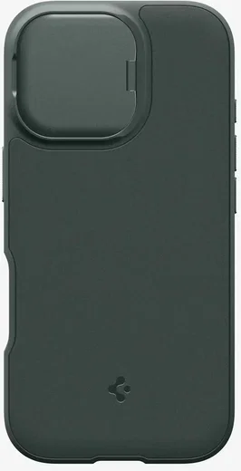 Spigen Optik Armor MagSafe Apple iPhone 17 Hoesje Camera Slider Groen afbeelding 2