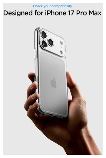 Spigen Ultra Hybrid Apple iPhone 17 Pro Max Hoesje Back Cover Transparant afbeelding 3