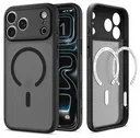 Spigen Ultra Hybrid MagFit iPhone 17 Pro Max Hoesje MagSafe Frost Zwart