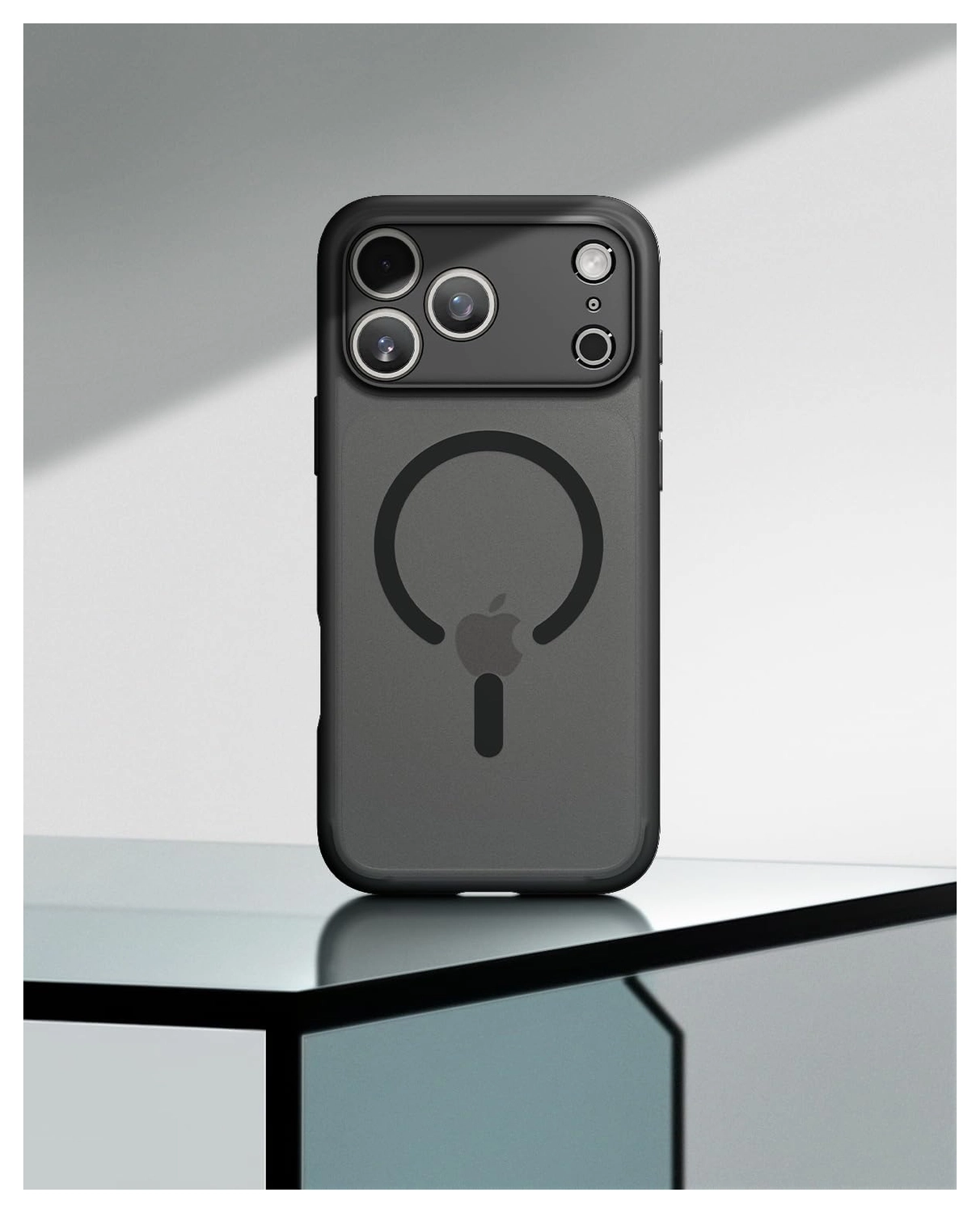 Spigen Ultra Hybrid MagFit iPhone 17 Pro Max Hoesje MagSafe Frost Zwart afbeelding 7