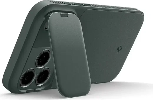 Spigen Optik Armor MagSafe Apple iPhone 17 Pro Hoesje Camera Slider Groen afbeelding 7