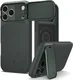 Spigen Optik Armor MagSafe iPhone 18 Pro / 17 Pro Hoesje Camera Slide Groen afbeelding 1