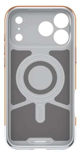 Spigen Classic C1 MagFit iPhone 17 Pro Max Hoesje MagSafe Oranje afbeelding 3