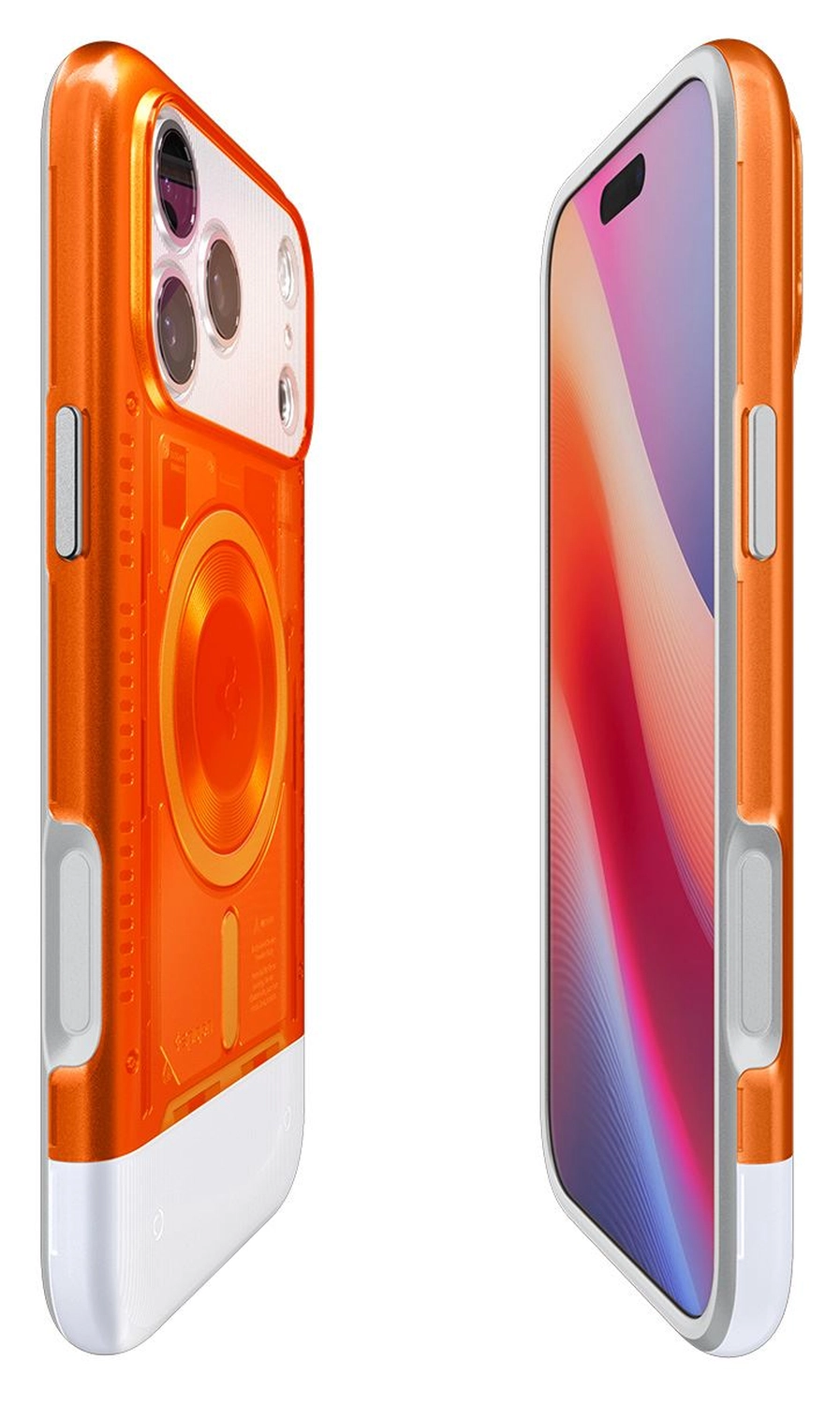 Spigen Classic C1 MagFit iPhone 17 Pro Max Hoesje MagSafe Oranje afbeelding 7