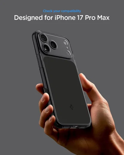 Spigen Ultra Hybrid T Apple iPhone 17 Pro Max Hoesje MagSafe Matte Zwart afbeelding 5