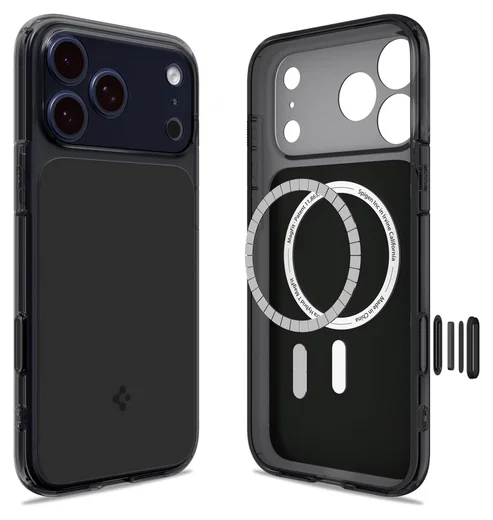 Spigen Ultra Hybrid T iPhone 17 Pro Max Hoesje MagSafe Matte Zwart afbeelding 1