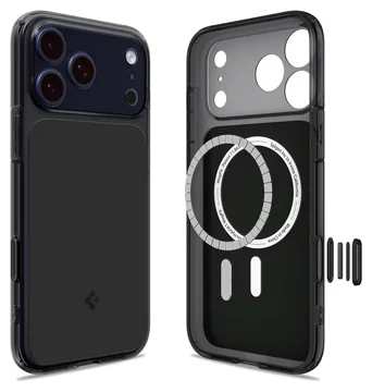 Spigen Ultra Hybrid T iPhone 17 Pro Max Hoesje MagSafe Matte Zwart