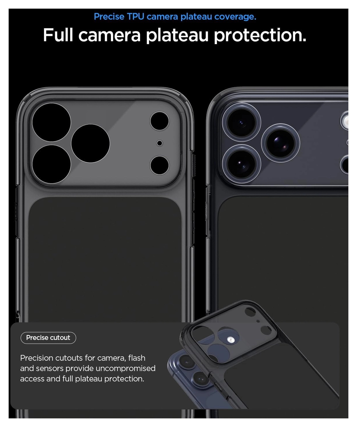 Spigen Ultra Hybrid T iPhone 17 Pro Max Hoesje MagSafe Matte Zwart afbeelding 5