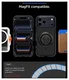 Spigen Ultra Hybrid T iPhone 17 Pro Max Hoesje MagSafe Matte Zwart afbeelding 7