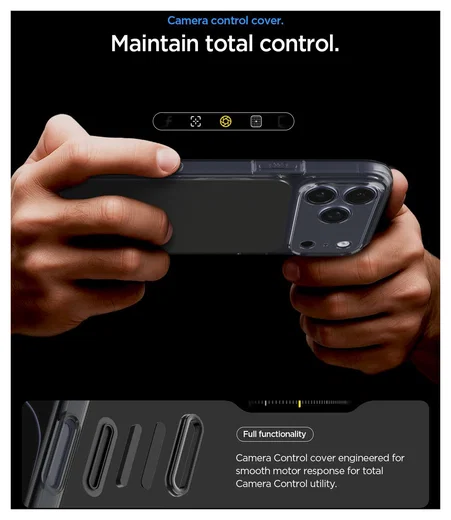 Spigen Ultra Hybrid T iPhone 17 Pro Max Hoesje MagSafe Matte Zwart afbeelding 8