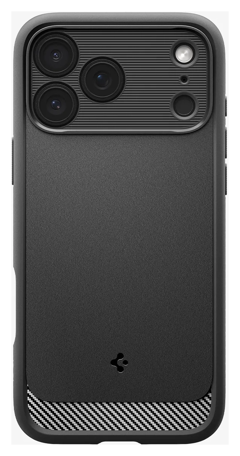 Spigen Rugged Armor MagFit Apple iPhone 17 Pro Hoesje MagSafe Matte Zwart afbeelding 2
