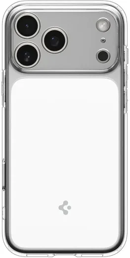 Spigen Ultra Hybrid T Apple iPhone 17 Pro Hoesje MagSafe Transparant Wit afbeelding 9